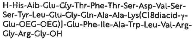 Semaglutide Chemical Sequence